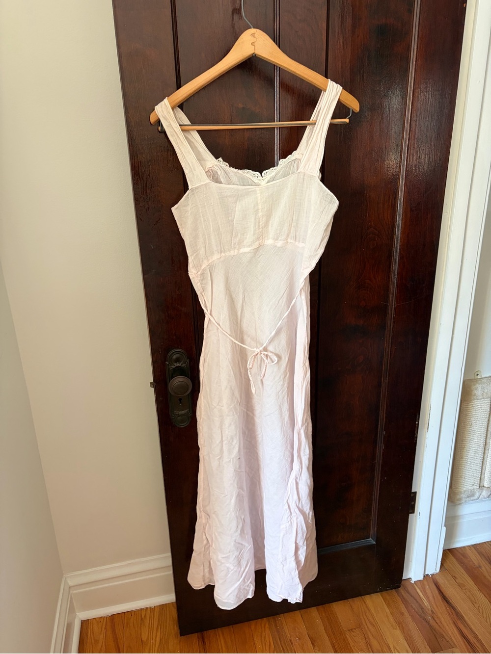 Vintage 100% Cotton Slip Dress - Picture 6 of 7